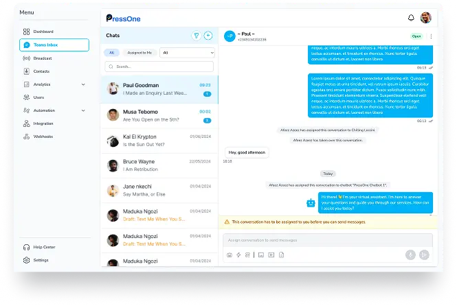 Human-AI collaboration dashboard
