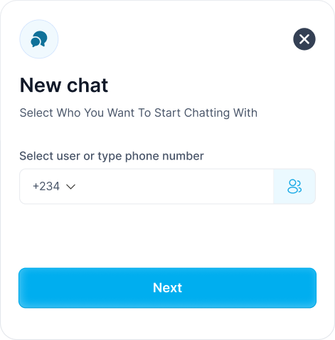 Start a new chat